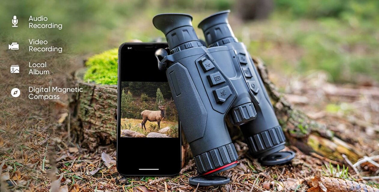 Tactical Trophy | Hikmicro Habrok 4K HE25L 5.5-22X60 | HE25LN 5.5-22X60 Multi-Spectrum Binocular