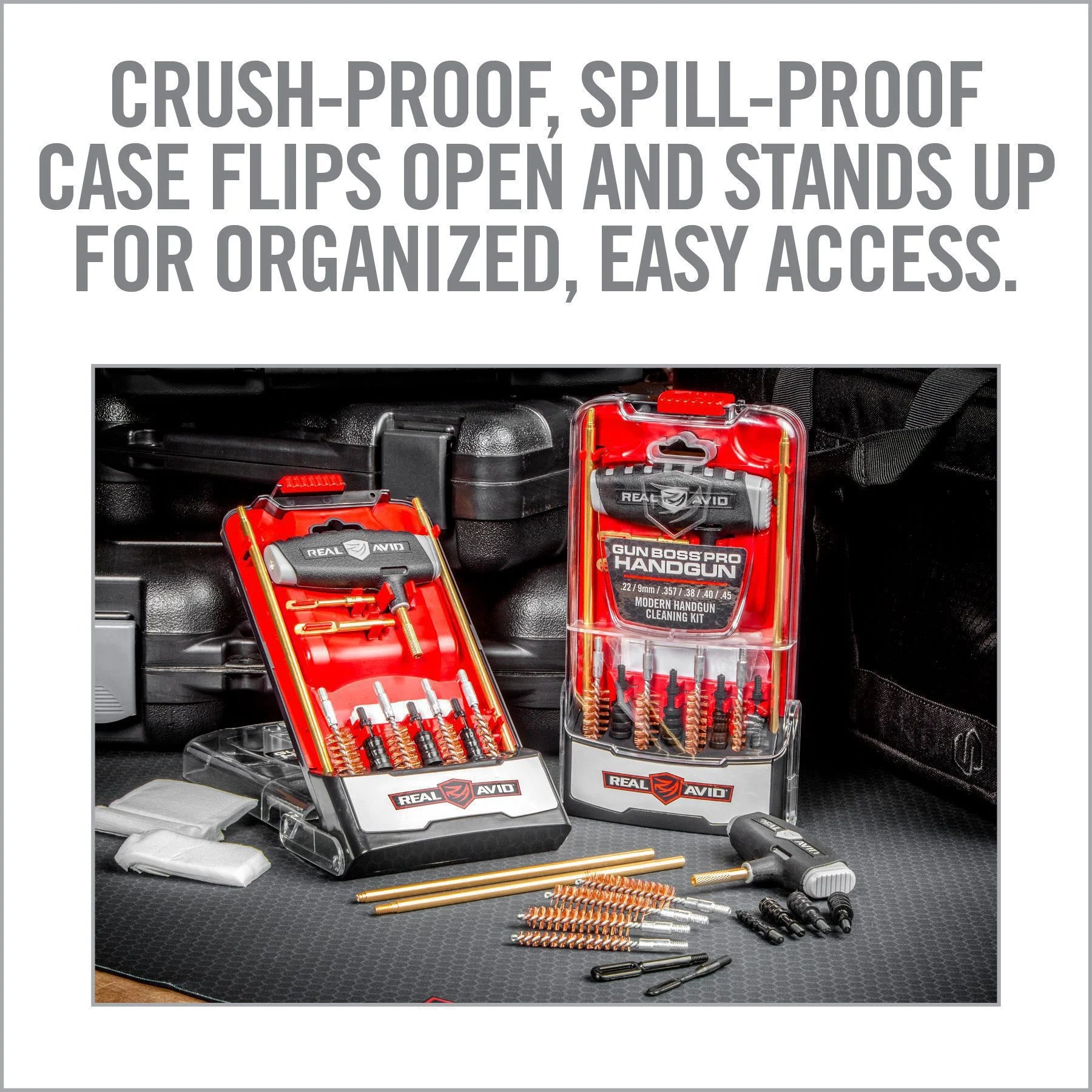 Tactical Trophy | Real Avid Gun Boss Pro Cleaning Kit - Handgun