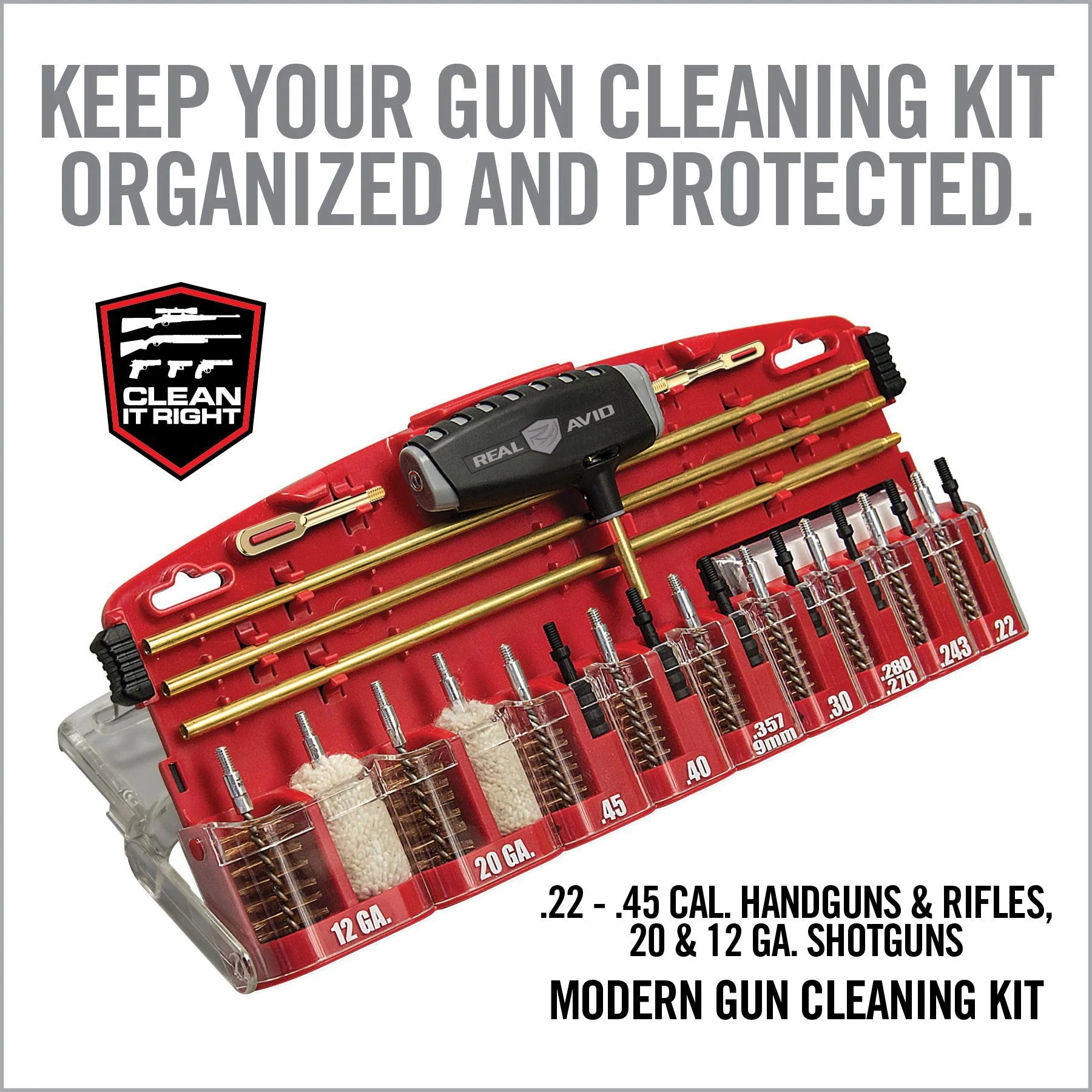 Tactical Trophy | Real Avid Gun Boss Pro Cleaning Kit - Universal