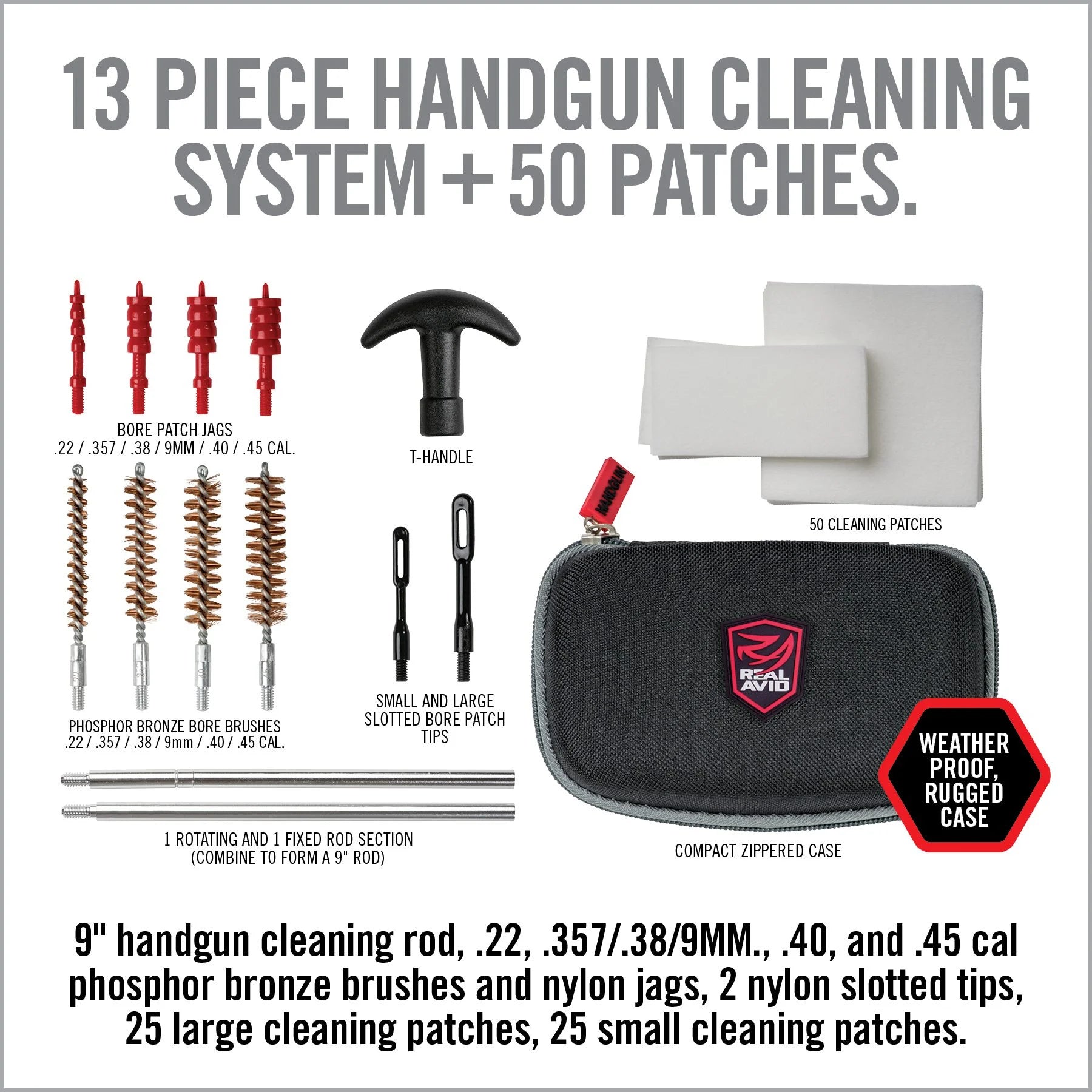 Tactical Trophy | Real Avid Gun Boss Cleaning Kit - Handgun