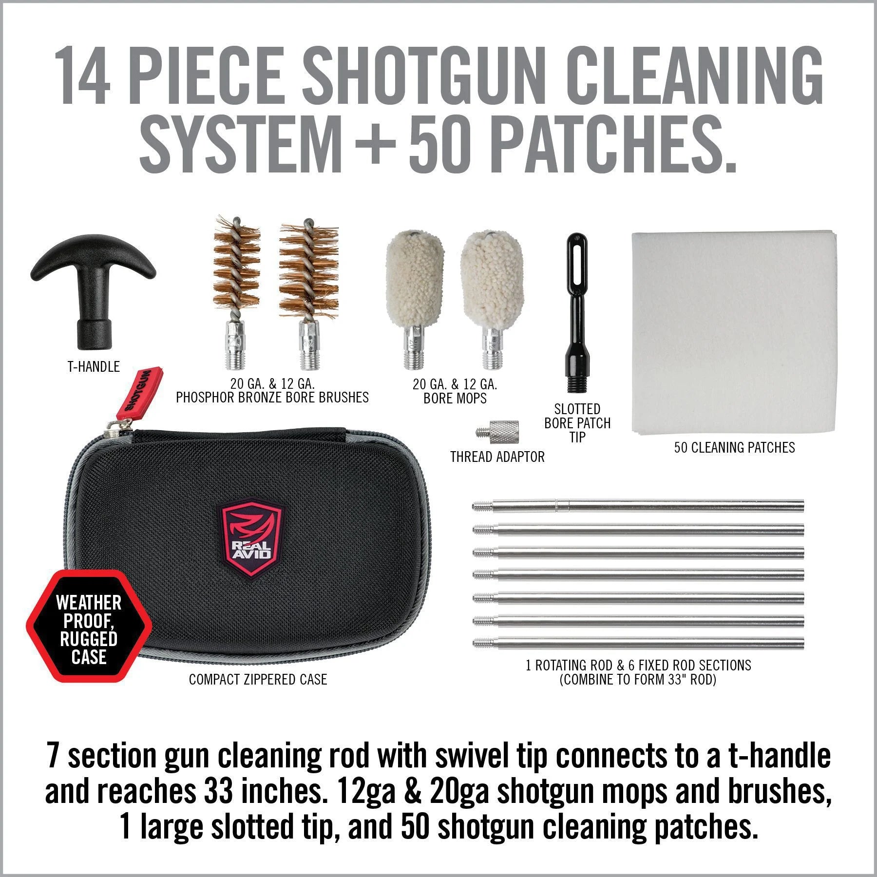 Tactical Trophy | Real Avid Gun Boss Cleaning Kit - Shotgun