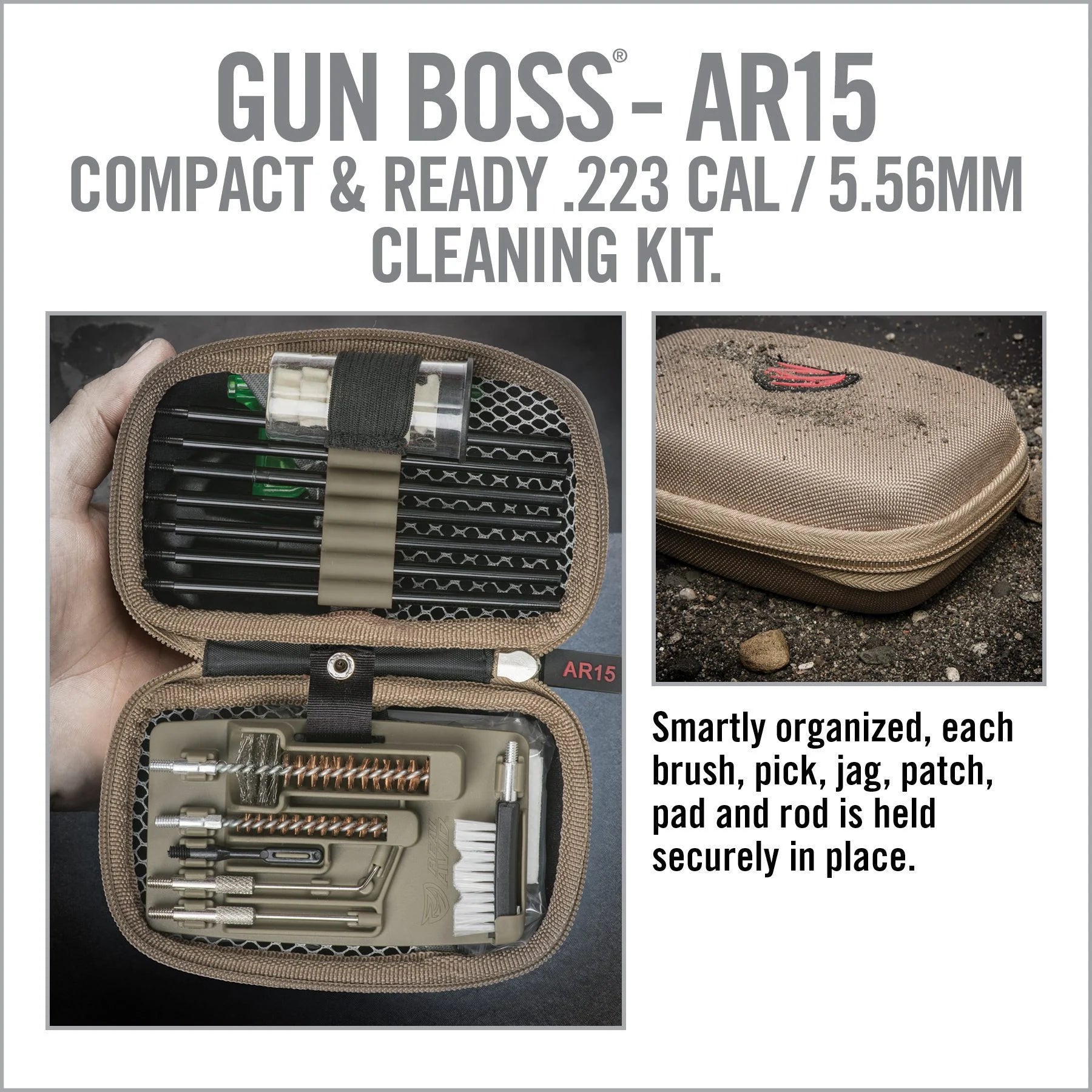 Tactical Trophy | Real Avid Gun Boss Cleaning Kit - AR15