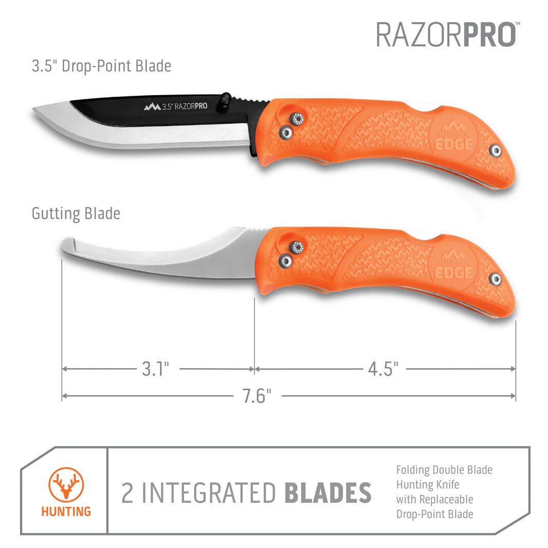 Tactical Trophy | Outdoor Edge Knife Set 3,5" RazorPro/Saw