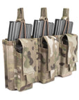 Tactical Trophy | Triple Open 5.56MM Mag/Bungee Retention with 3 pistol pouches – Multicam