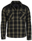 Long Sleeve Lumber Winter Zwart/Groen