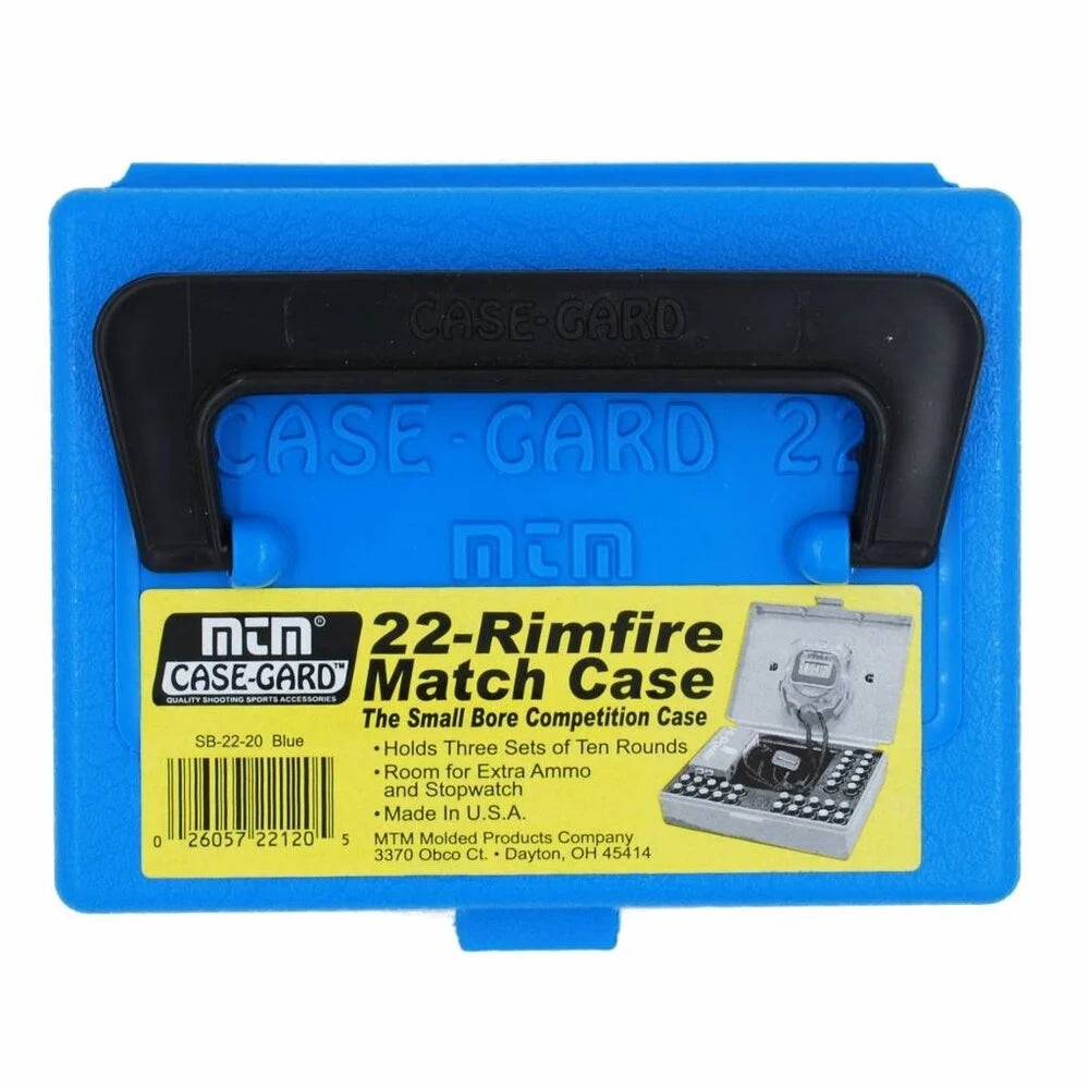 Tactical Trophy | MTM SB-22-20 Case Gard .22 Match Ammobox