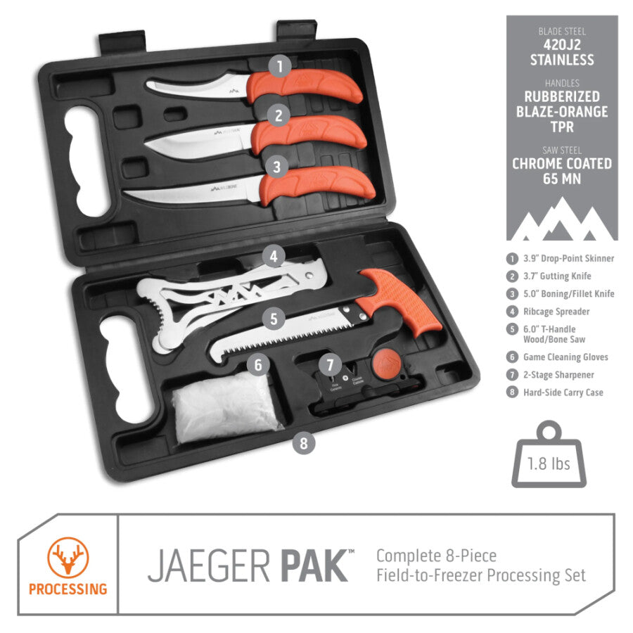 Tactical Trophy | Outdoor Edge Knife Set Jaeger Pak